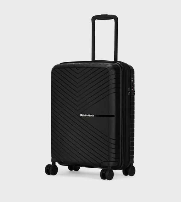 Calvin Klein  Trolley Bags & Luggage - Black Trolley Bags & Luggage