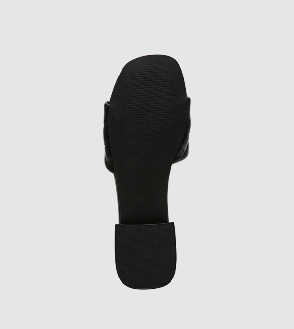 Steve Madden  - Black Flat Sandals