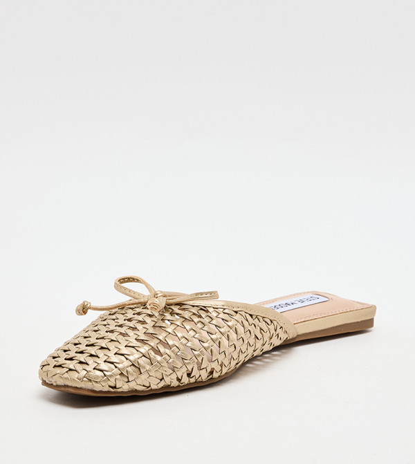 Steve Madden  Shoes - Gold Casual Slip-ons