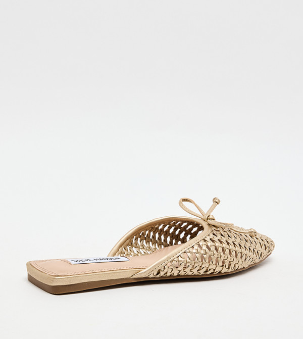 Steve Madden  Shoes - Gold Casual Slip-ons