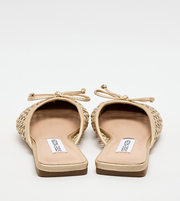 Steve Madden  Shoes - Gold Casual Slip-ons