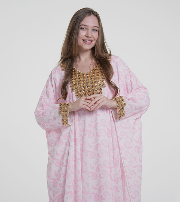 Al Bent Al Sharqieh  Jalabiya - Pink Jalabiyas