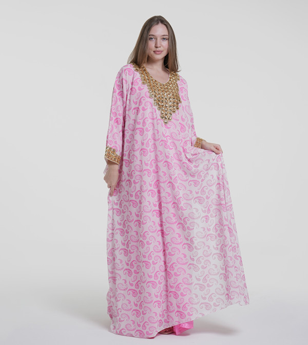 Al Bent Al Sharqieh  Jalabiya - Pink Jalabiyas