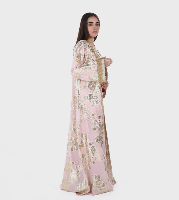Al Bent Al Sharqieh  Kaftan - Pink Kaftans