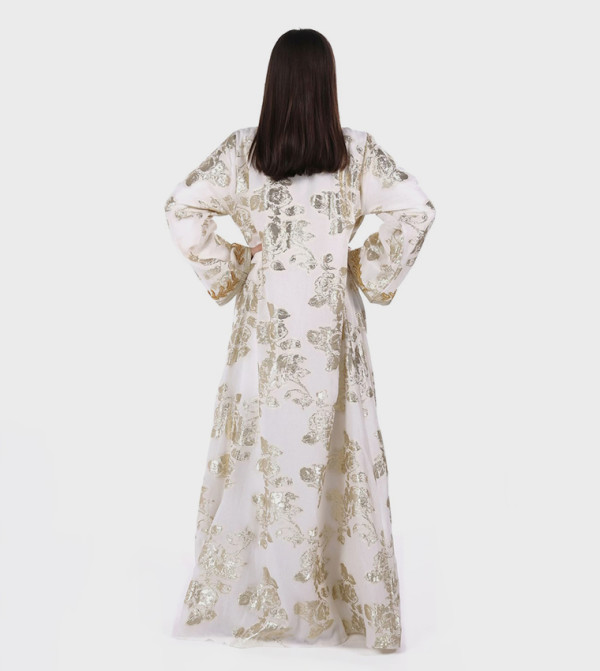 Al Bent Al Sharqieh  Kaftan - White Kaftans