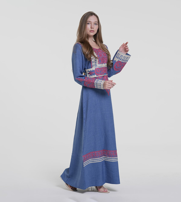 Al Bent Al Sharqieh  Jalabiya - Blue Jalabiyas