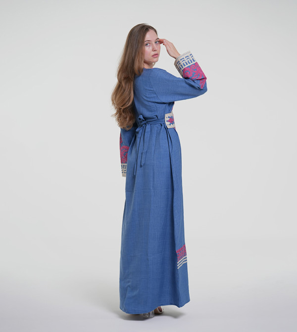 Al Bent Al Sharqieh  Jalabiya - Blue Jalabiyas