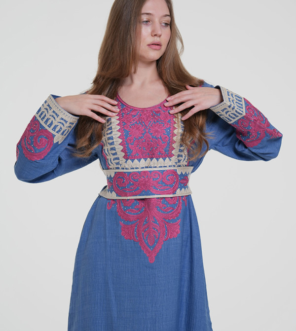 Al Bent Al Sharqieh  Jalabiya - Blue Jalabiyas
