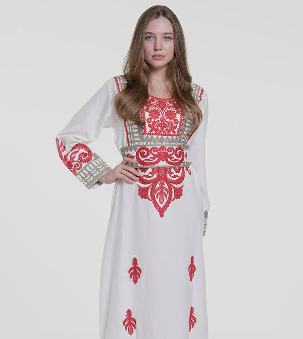 Al Bent Al Sharqieh  Jalabiya - White Jalabiyas