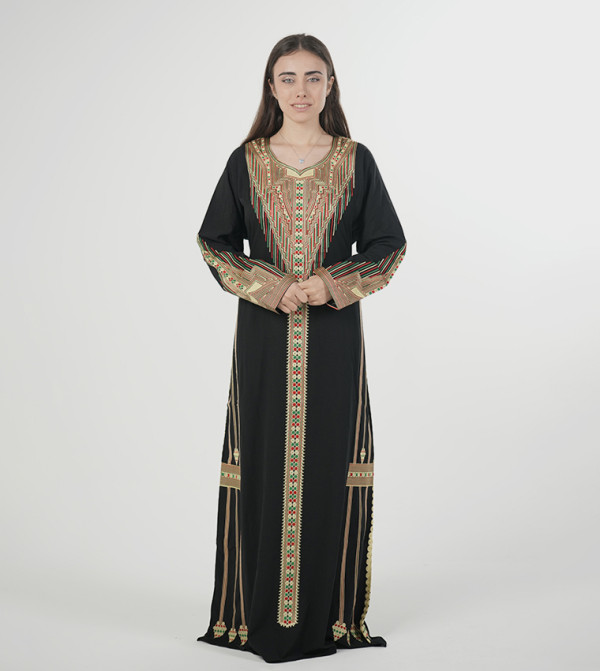 Al Bent Al Sharqieh  Jalabiya - BLACK Jalabiyas