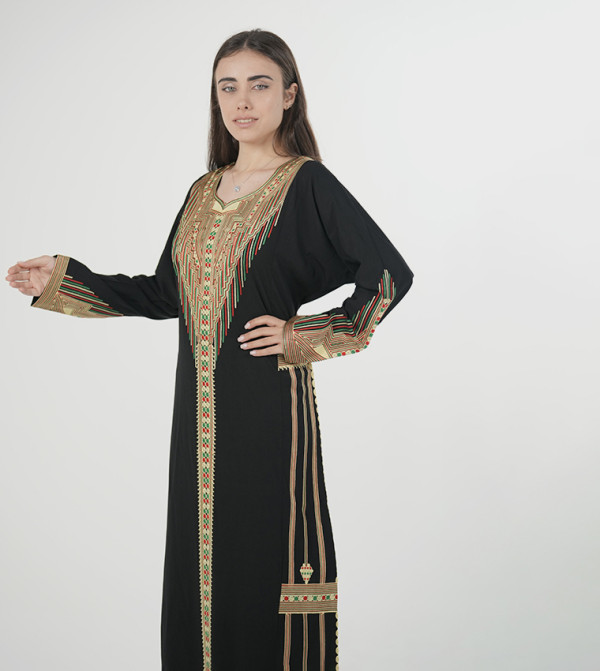 Al Bent Al Sharqieh  Jalabiya - BLACK Jalabiyas
