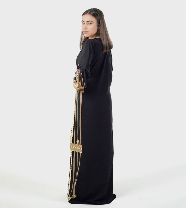 Al Bent Al Sharqieh  Jalabiya - BLACK Jalabiyas