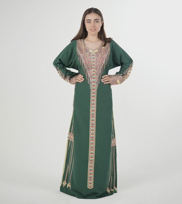 Al Bent Al Sharqieh  Jalabiya - Green Jalabiyas