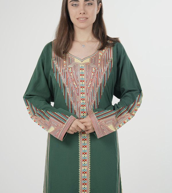 Al Bent Al Sharqieh  Jalabiya - Green Jalabiyas