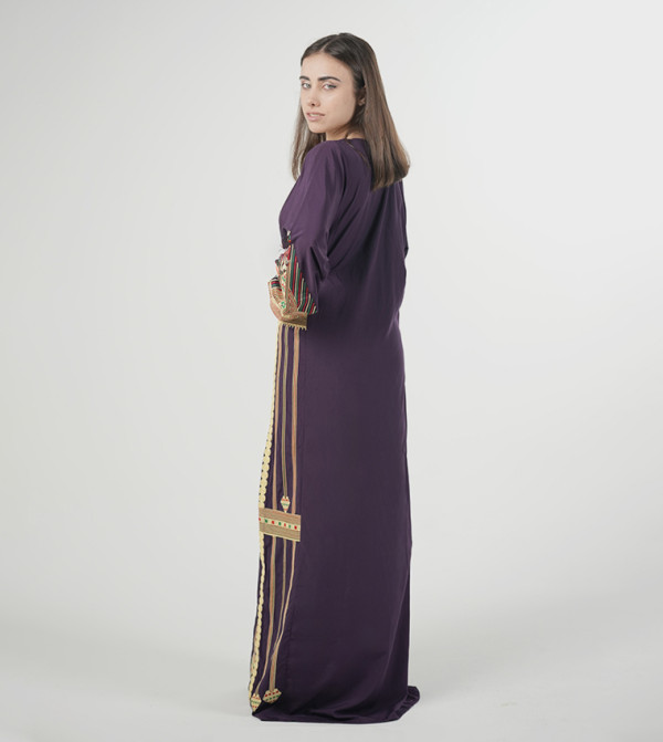 Al Bent Al Sharqieh  Jalabiya - Purple Jalabiyas