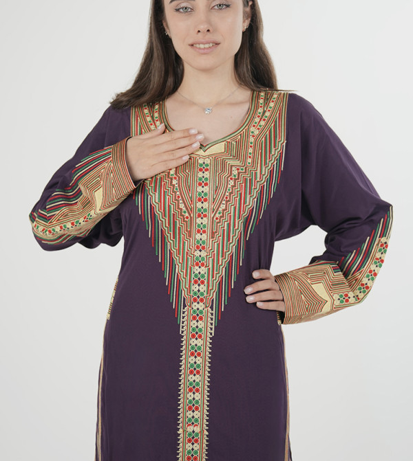 Al Bent Al Sharqieh  Jalabiya - Purple Jalabiyas