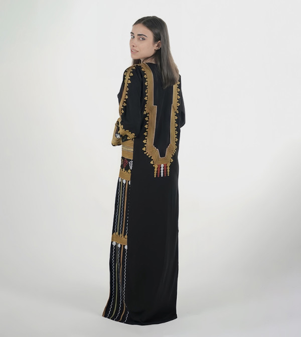 Al Bent Al Sharqieh  Jalabiya - BLACK Jalabiyas