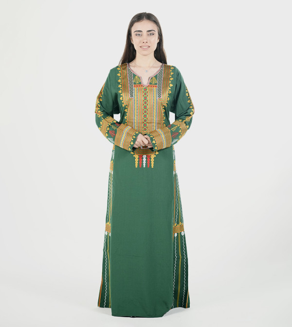 Al Bent Al Sharqieh  Jalabiya - Green Jalabiyas