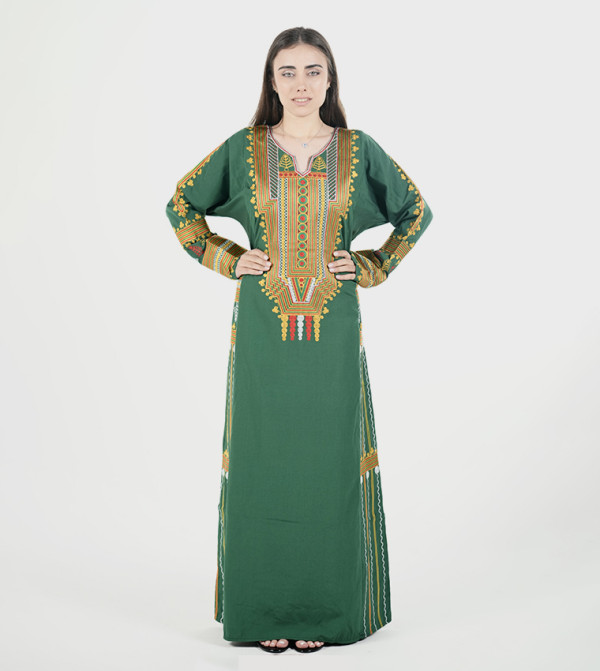 Al Bent Al Sharqieh  Jalabiya - Green Jalabiyas