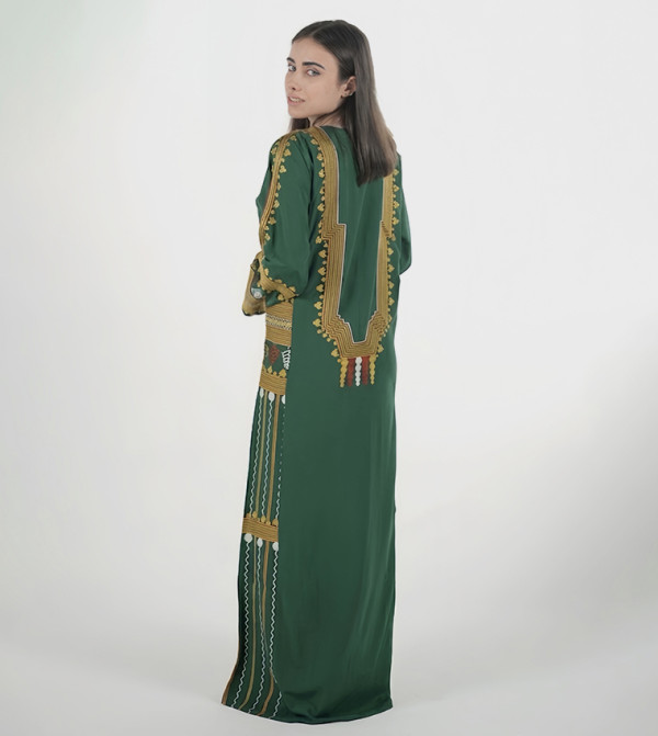 Al Bent Al Sharqieh  Jalabiya - Green Jalabiyas