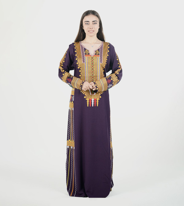 Al Bent Al Sharqieh  Jalabiya - Purple Jalabiyas