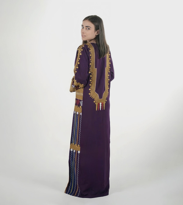 Al Bent Al Sharqieh  Jalabiya - Purple Jalabiyas