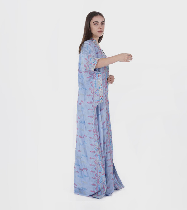 Al Bent Al Sharqieh  Kaftan - Blue Kaftans