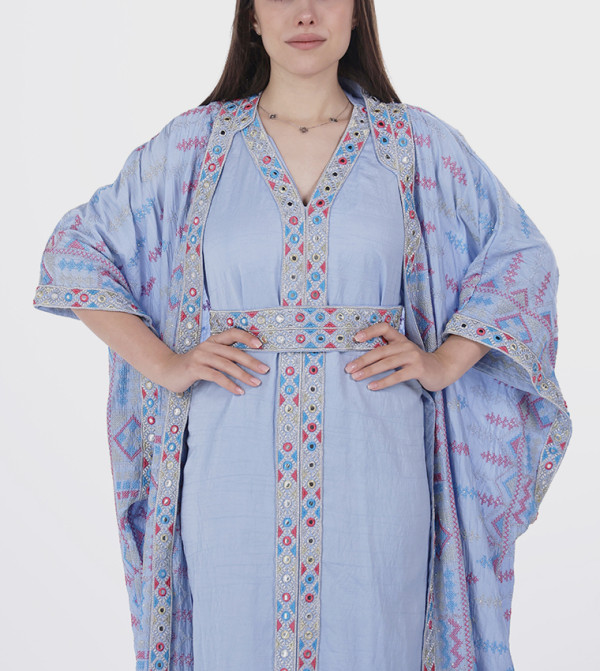 Al Bent Al Sharqieh  Kaftan - Blue Kaftans