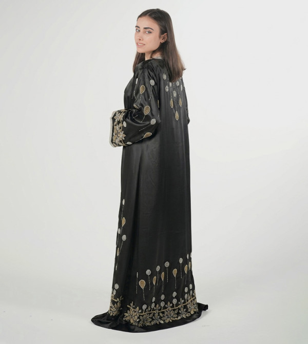 Al Bent Al Sharqieh  Kaftan - BLACK Kaftans