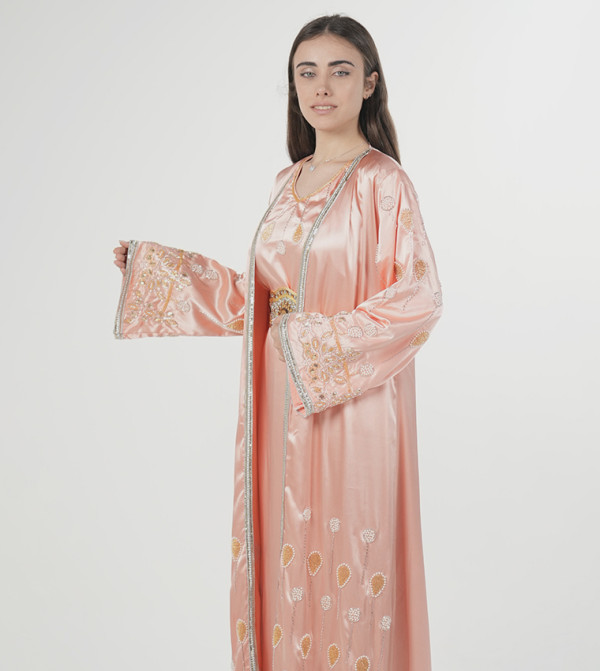 Al Bent Al Sharqieh  Kaftan - Pink Kaftans