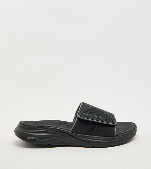 Skechers  Flip flops and Slides - Black Slides