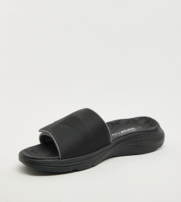 Skechers  Flip flops and Slides - Black Slides