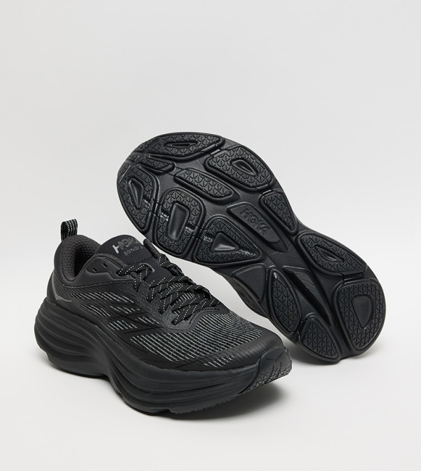 Hoka  Sports Shoes - BLACK Running Shoes