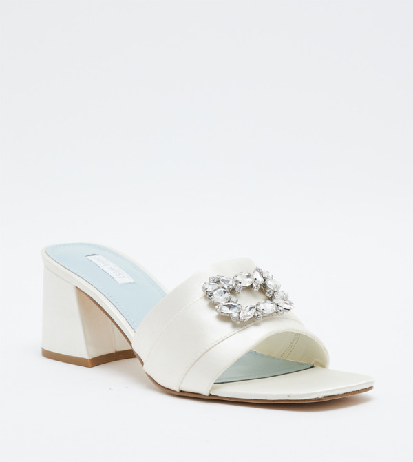 Nine West ninewest-heels-up - Ivory Block Heels