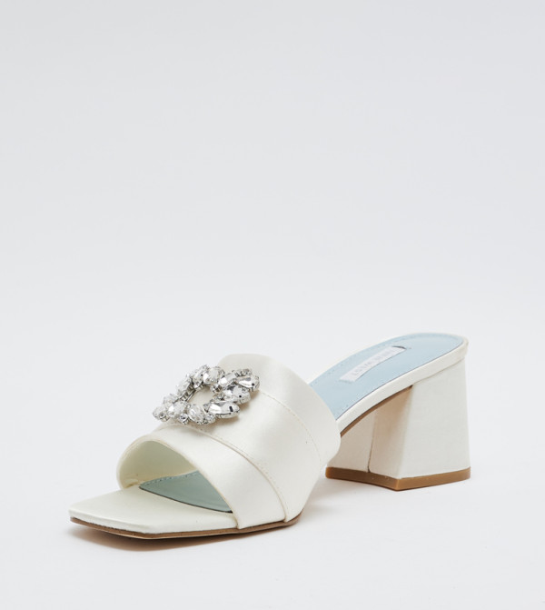 Nine West ninewest-heels-up - Ivory Block Heels