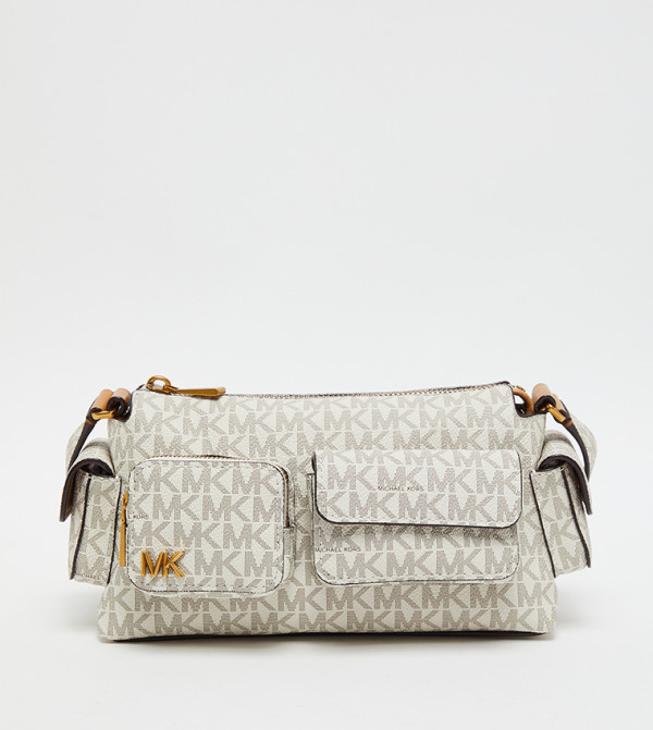 Michael Kors - Off White Cross Body Bags