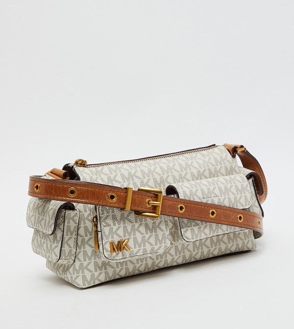 Michael Kors - Off White Cross Body Bags