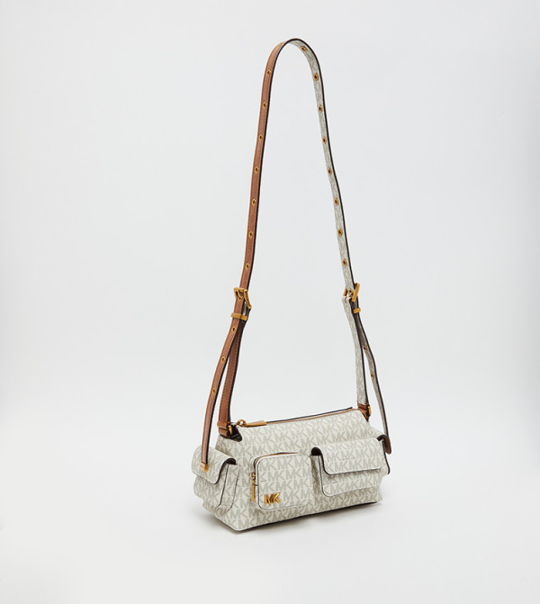 Michael Kors - Off White Cross Body Bags