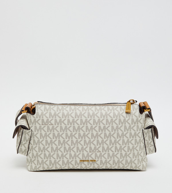 Michael Kors - Off White Cross Body Bags