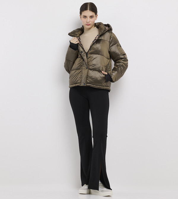 BCBG GENERATION BCBG GENERATION - Brown Puffer & Quilted Jackets