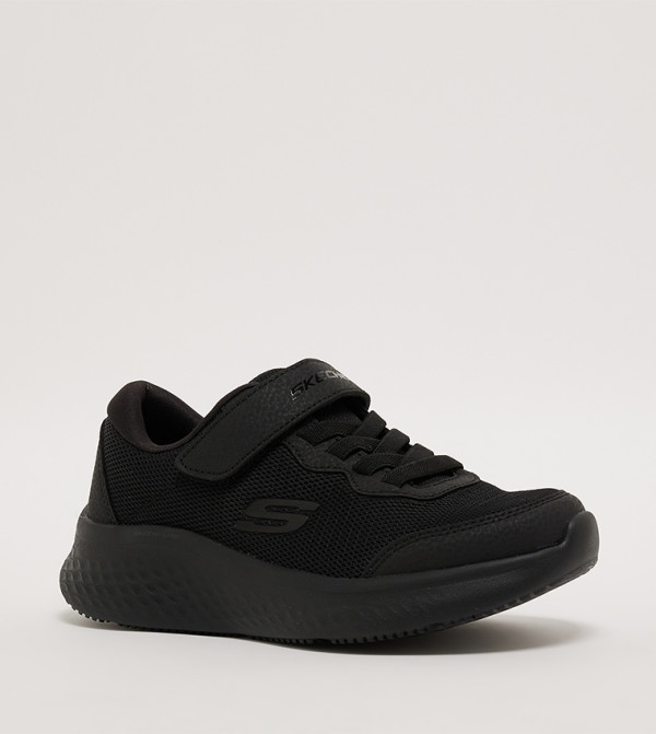 Skechers Back to School - BLACK Low Top