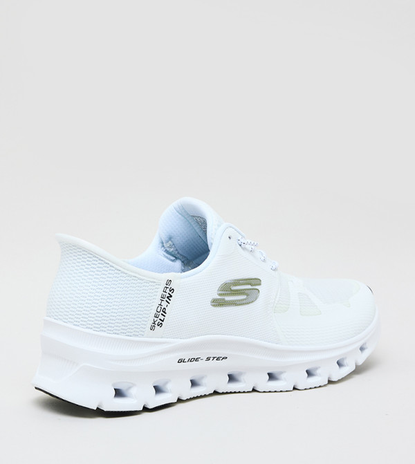 Skechers  - White Walking Shoes