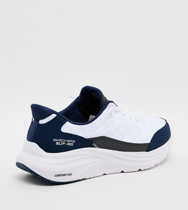 Skechers  Slip-ons - Navy Low Top