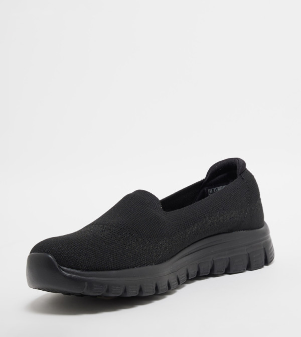 Skechers Slip-Ons - Black Casual Slip-ons