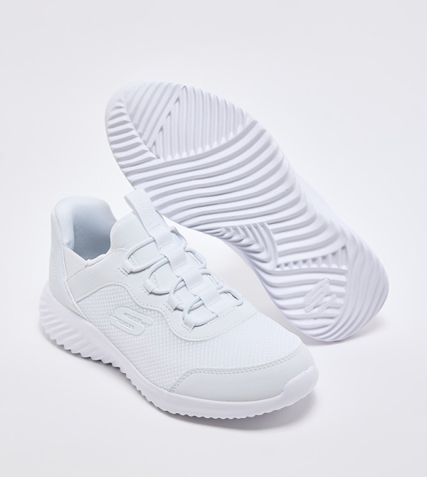 Skechers Back to School - White Low Top