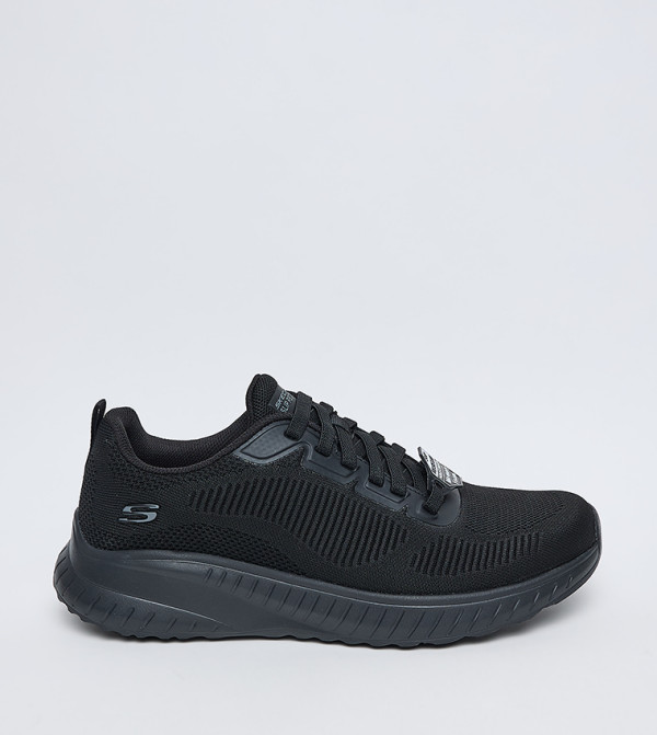 Skechers  Walking Shoes - Black Walking Shoes