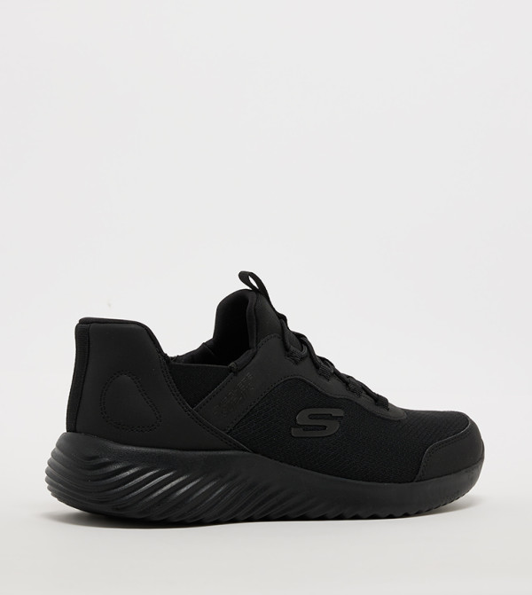 Skechers  - Black Casual Slip-On's
