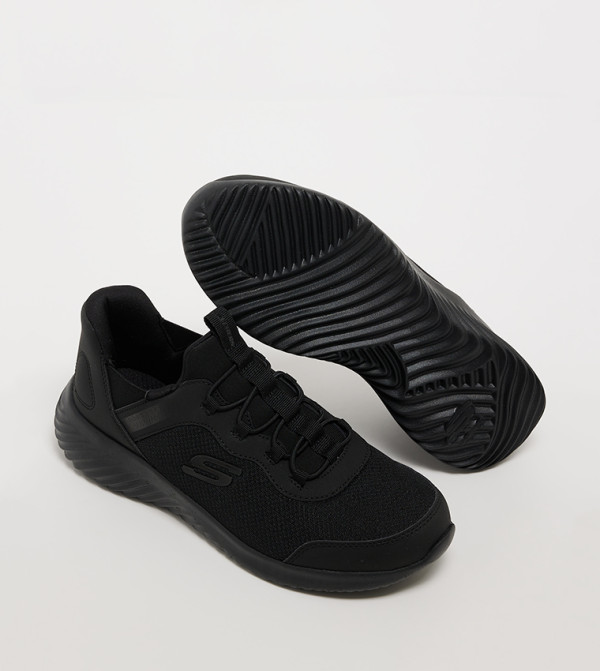 Skechers  - Black Casual Slip-On's