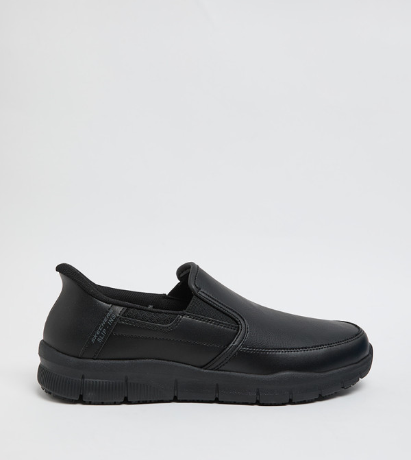 Skechers  Slip-ons - Black Casual Slip-ons