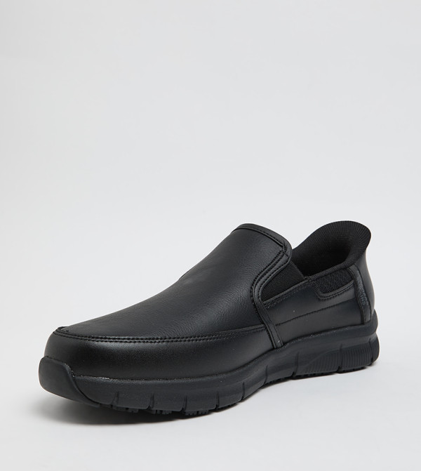 Skechers  Slip-ons - Black Casual Slip-ons